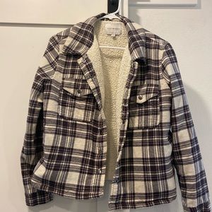 Lucky Brand 🍀 Plaid Shacket